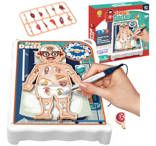 Crazy Doctor Operation Board Game 🩺👨🏻⚕️