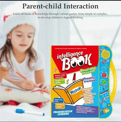 Interactive Musical Learning Book – Intelligence Book for Kids | Phonics, Music & Early Learning