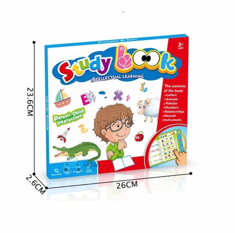 Interactive Musical Learning Book – Intelligence Book for Kids | Phonics, Music & Early Learning