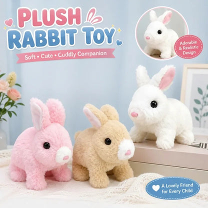 Bunny Rabbit Toy with Walking & Sound, Available in 4 Colors